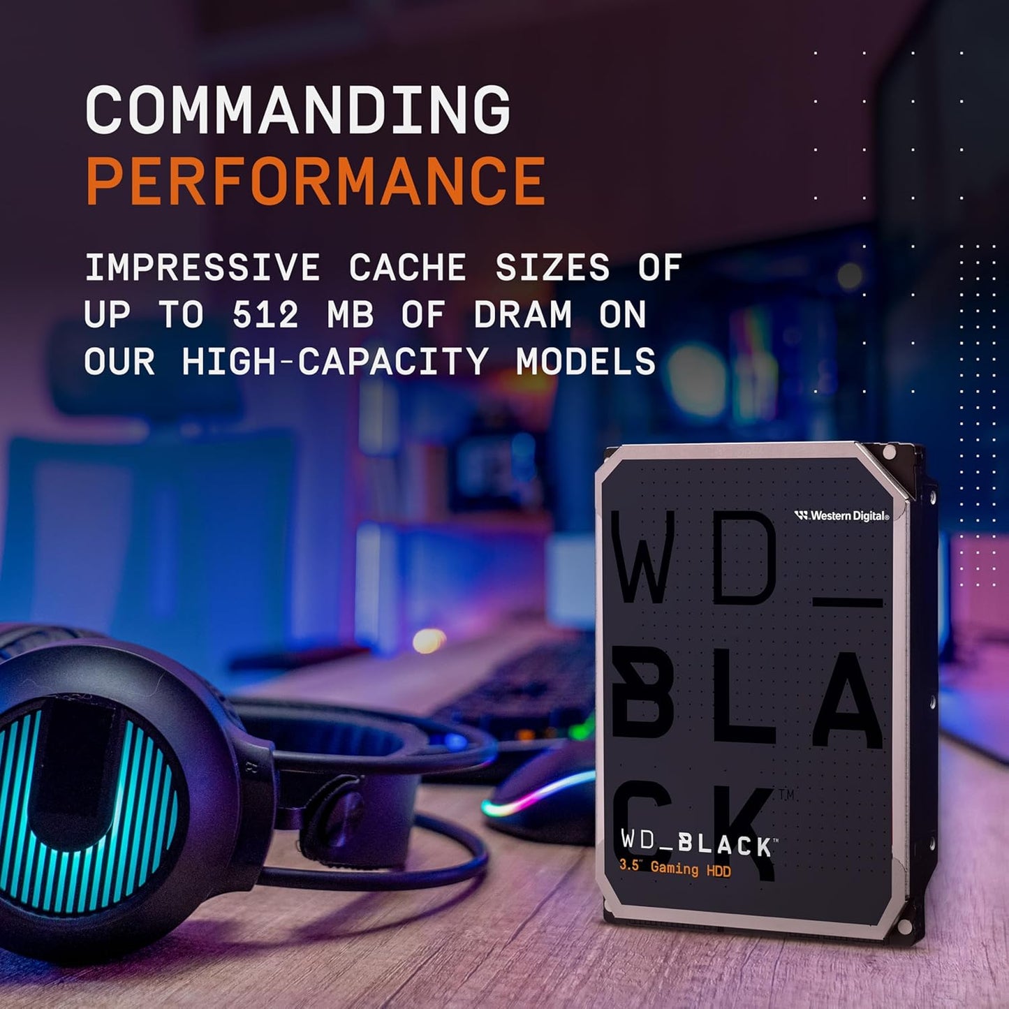 WD 6TB WD BLACK SATA 256MB 3.5 DESKTOP