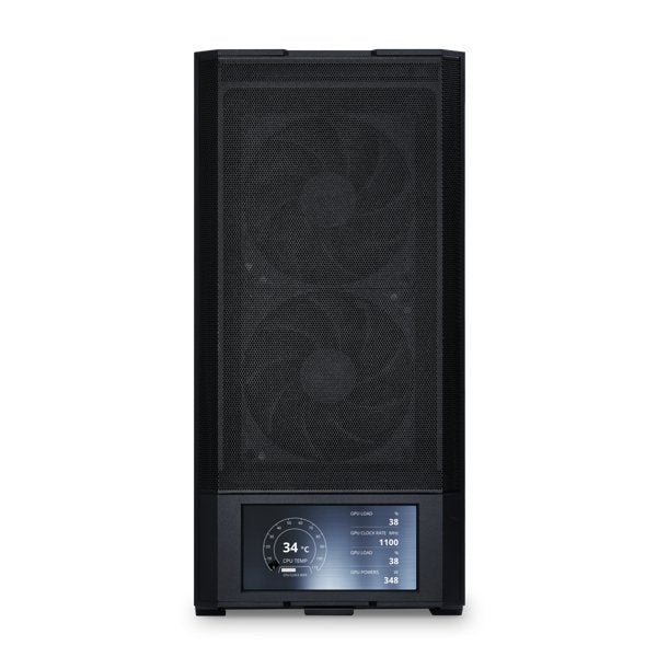 Lian Li LANCOOL 207 Digital LAN207DX ATX Computer Case w/Integrated LCD Screen