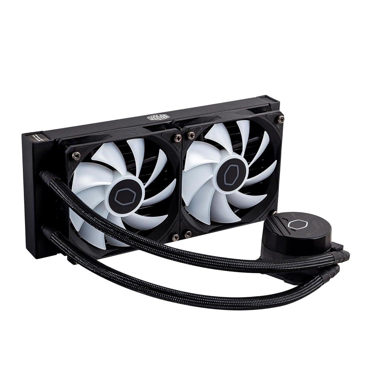 Cooler Master MLW-D24M-A18PA-R1 MASTERLIQUID Core II 240 mm Simple Water Cooling CPU Cooler, Black
