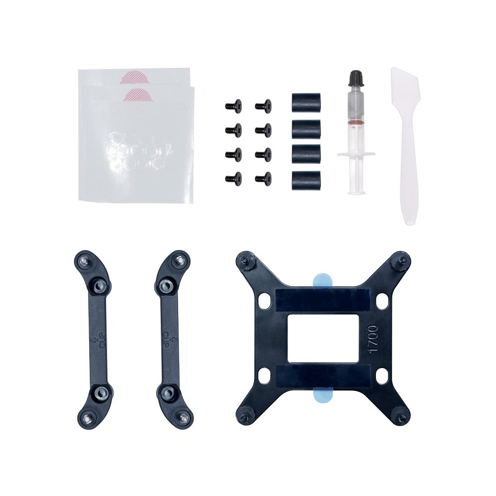 Lian Li GALAHAD II Lite 240mm PBT Fans - High Performance, FDB Bearing Design, Customizable PUMP ARGB Blockhead & Switchable Lid - 28mm PBT Fan, Support ARGB Side Light Strips for LGA 1700/AM5/AM4 (GA2L24PB)