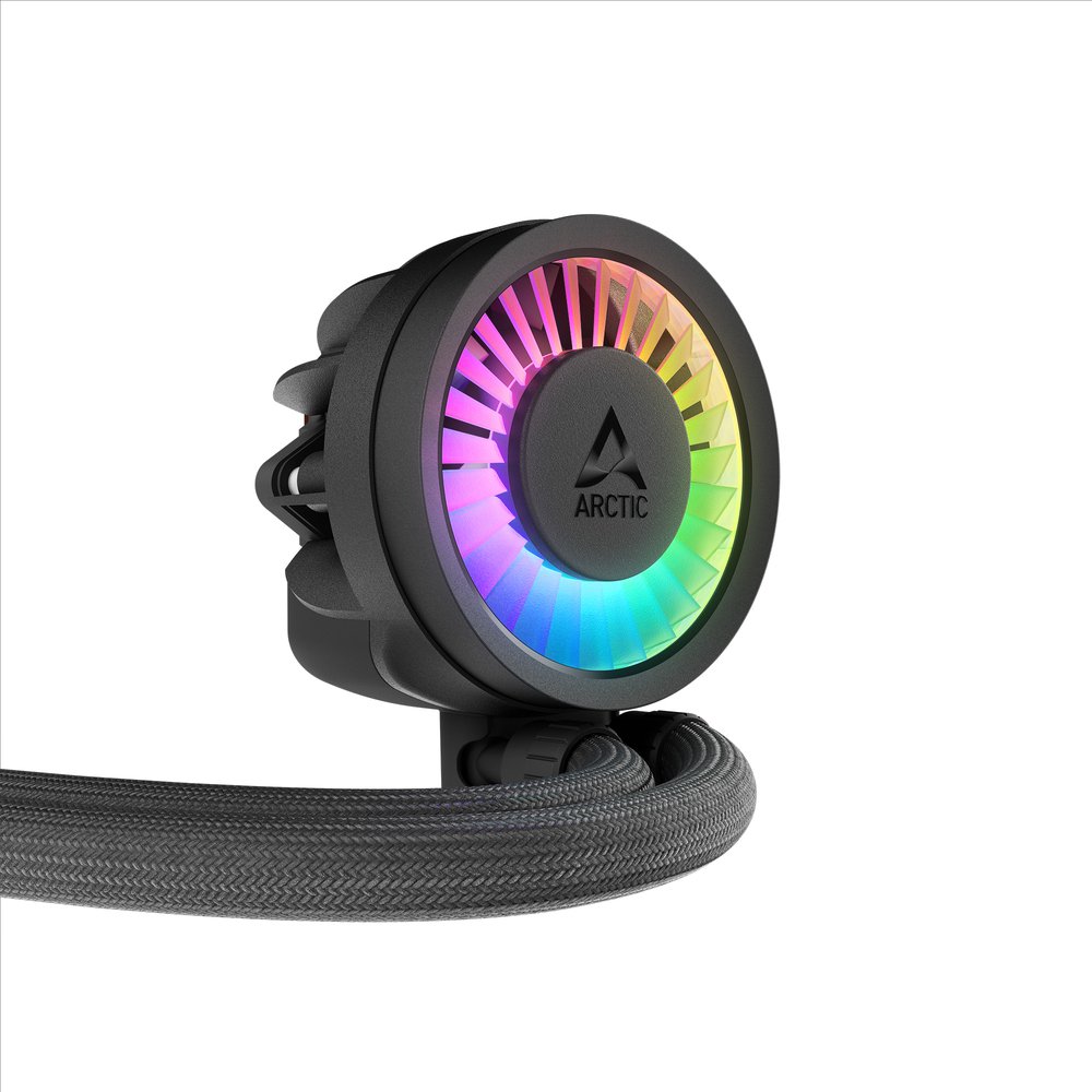 ARCTIC Liquid Freezer III Pro 360 A-RGB (Black) ACFRE00184A Multi Compatible All-in-One CPU Water Cooler with A-RGB Intel LGA1851, LGA1700 AMD AM5, AM4