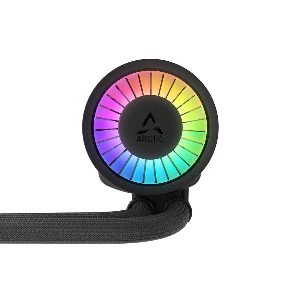 ARCTIC Liquid Freezer III Pro 360 A-RGB (Black) ACFRE00184A Multi Compatible All-in-One CPU Water Cooler with A-RGB Intel LGA1851, LGA1700 AMD AM5, AM4