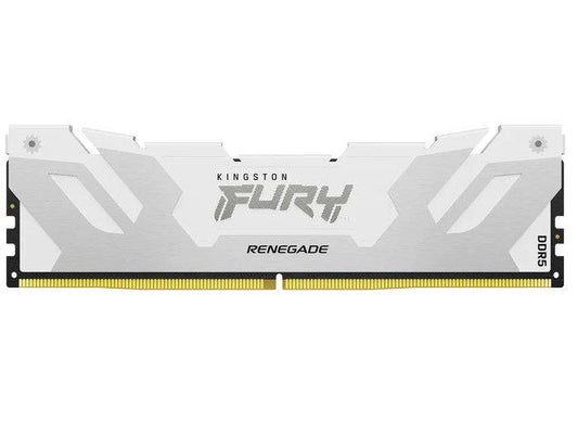 Kingston 16GB 6400MT/S DDR5 CL32 DIMM FURY RENEGADE WHITE XMP