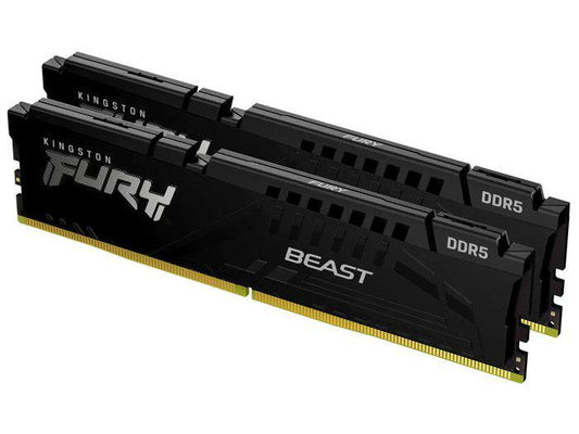 Kingston 16GB 5600MHZ DDR5 CL40 DIMM (KIT OF 2) FURY BEAST BLACK