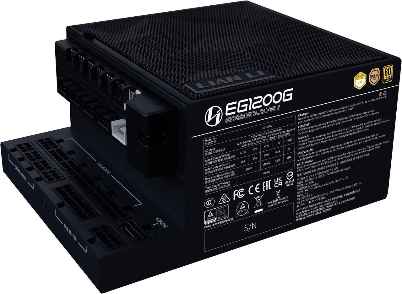 Lian Li Edge Gold Series 1200W Full Modular Power Supply