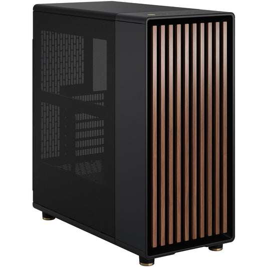 Fractal Design North Mid Tower Case - Charcoal Black TG Dark