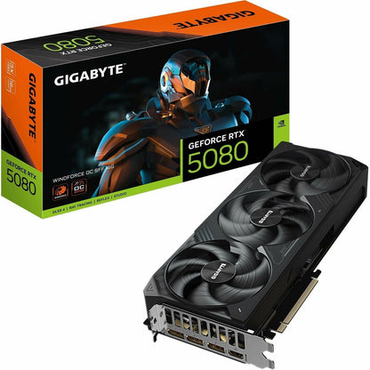 GIGABYTE NVIDIA GeForce RTX 5080 Graphic Card - 16 GB GDDR7