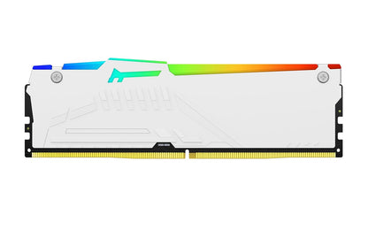 Kingston 16GB 6000MT/s DDR5 CL30 DIMM FURY Beast White RGB EXPO