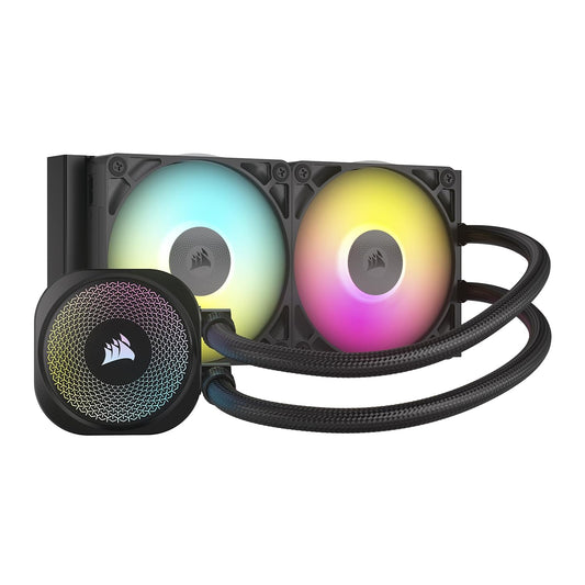 CORSAIR iCUE LINK TITAN 240 RX RGB AIO, 240mm Radiator, Liquid CPU Cooler