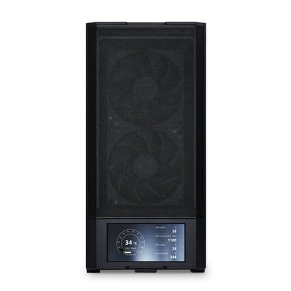 Lian Li LANCOOL 207 Digital LAN207DX ATX Computer Case w/Integrated LCD Screen