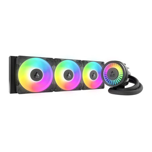ARCTIC Liquid Freezer III Pro 360 A-RGB (Black) ACFRE00184A Multi Compatible All-in-One CPU Water Cooler with A-RGB Intel LGA1851, LGA1700 AMD AM5, AM4