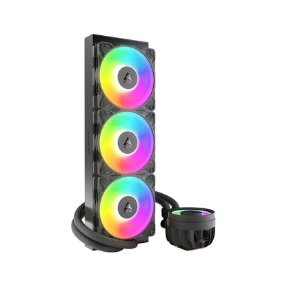 ARCTIC Liquid Freezer III Pro 360 A-RGB (Black) ACFRE00184A Multi Compatible All-in-One CPU Water Cooler with A-RGB Intel LGA1851, LGA1700 AMD AM5, AM4