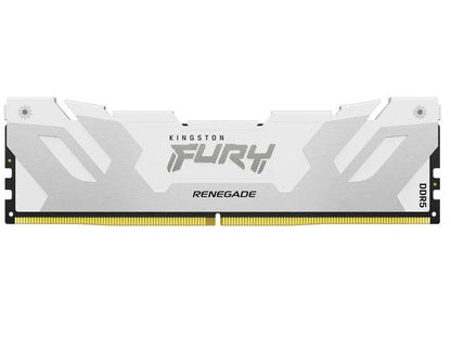 Kingston 16GB 6400MT/S DDR5 CL32 DIMM FURY RENEGADE WHITE XMP